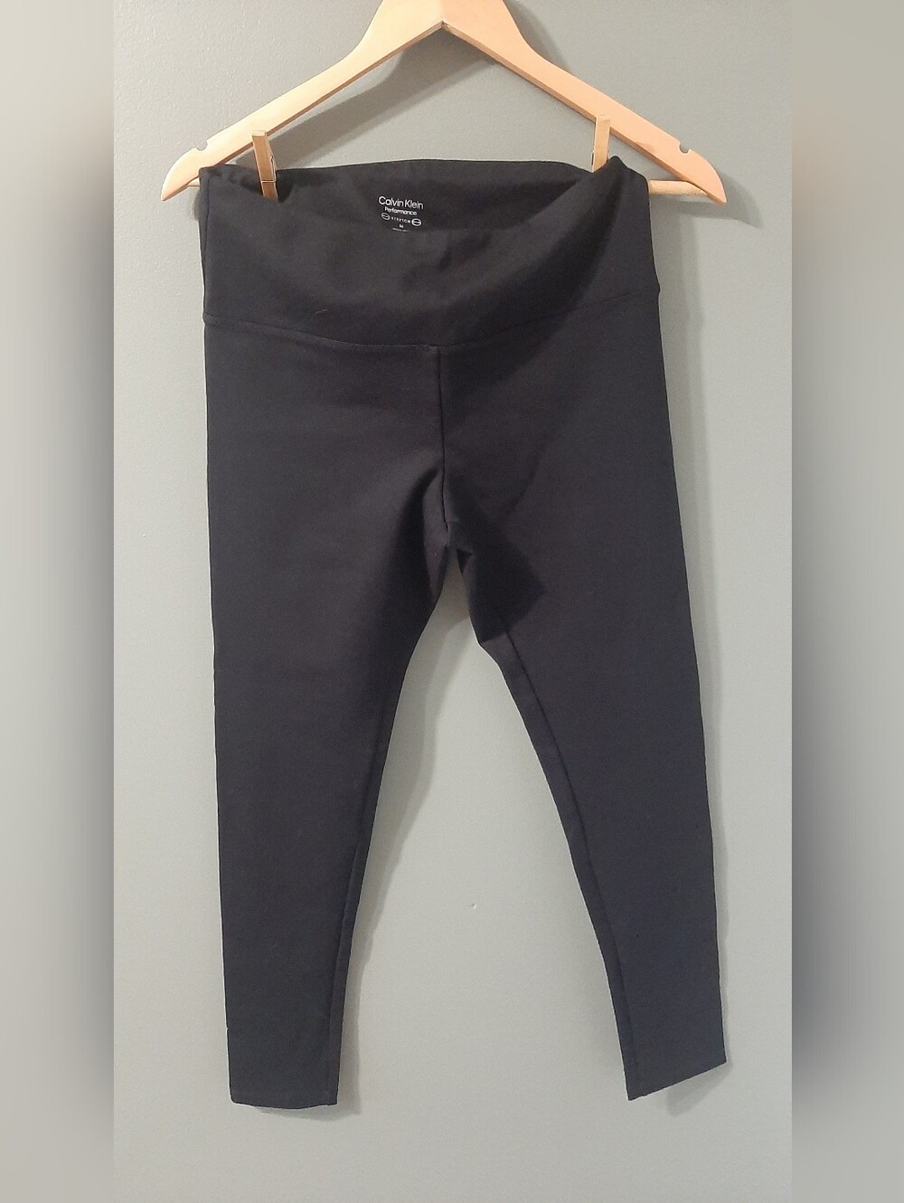 Calvin Klein Black Leggings with High Waist